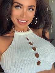 Load image into Gallery viewer, Halter Crop Top
