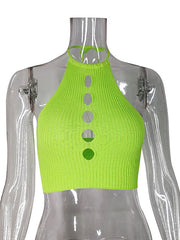 Load image into Gallery viewer, Halter Crop Top
