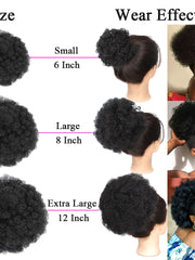 Load image into Gallery viewer, Afro Hair Bun
