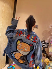 Load image into Gallery viewer, Custom Denim Jacket
