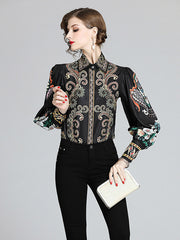 Load image into Gallery viewer, Long Sleeve Blouse
