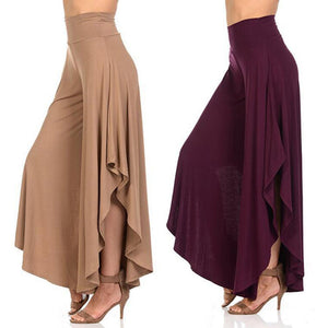 Ruffles Wide Leg Pants