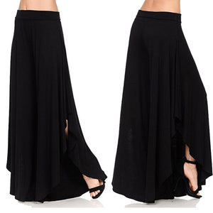 Ruffles Wide Leg Pants