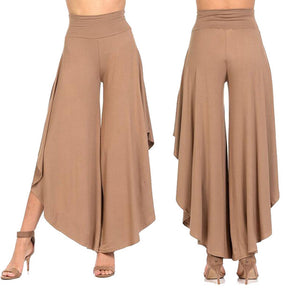 Ruffles Wide Leg Pants