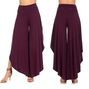 Ruffles Wide Leg Pants