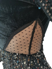 Load image into Gallery viewer, Sequin Long Sleeve Dress
