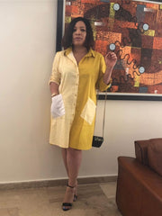 Load image into Gallery viewer, Long Sleeve Shirt Dress
