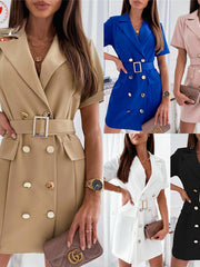 Load image into Gallery viewer, Double Breasted Dress
