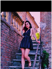 Load image into Gallery viewer, Satin Backless Dress
