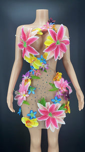Colorful Floral Dress