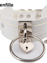 Load image into Gallery viewer, Lockable Heart Choker
