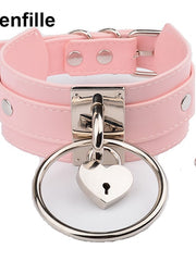 Load image into Gallery viewer, Lockable Heart Choker
