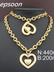 Load image into Gallery viewer, Stainless Steel Necklace &amp; Bracelet
