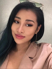 Load image into Gallery viewer, Circle Drop Dangle Earrings
