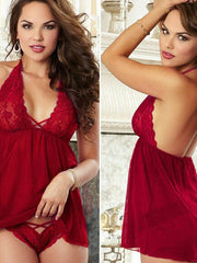 Load image into Gallery viewer, Sexy Lingerie Sleepwear Lace Women&#39;s Dress &amp; Underwear - vendach

