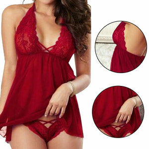 Sexy Lingerie Sleepwear Lace Women's Dress & Underwear - vendach