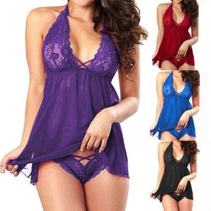 Sexy Lingerie Sleepwear Lace Women's Dress & Underwear - vendach